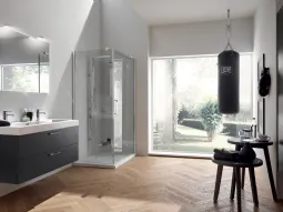 Aquo in laccato opaco Degré Grigio Titanio