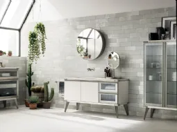 Diesel Open Workshop in laccato opaco Bianco Prestige