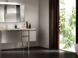 Formalia in laccato Grigio Airone
