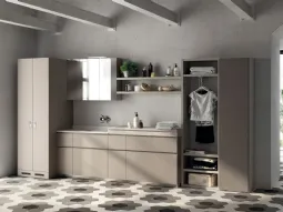 Laundry Space Rivo Decorativo Grigio Selce