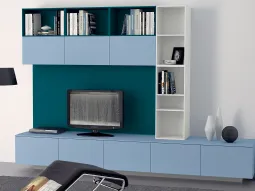 Living Tetrix in Laccato Azzurro Laguna