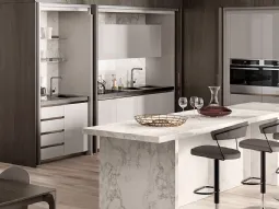 Boxi laccato lucido Grigio Chiaro